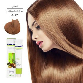رنگ مو مارال شماره ۸.۵۷ بلوند عسلی روشن