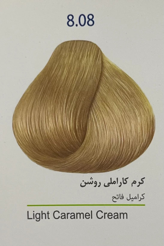 شامپو رنگساژ کرم کاراملی ۸.۰۸مارال