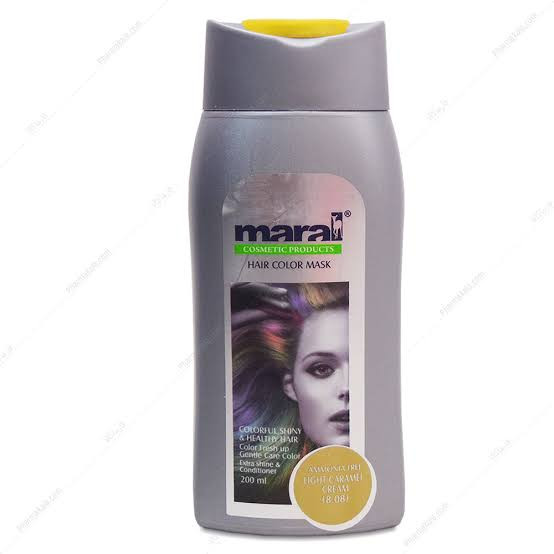 شامپو رنگساژ کرم کاراملی ۸.۰۸مارال
